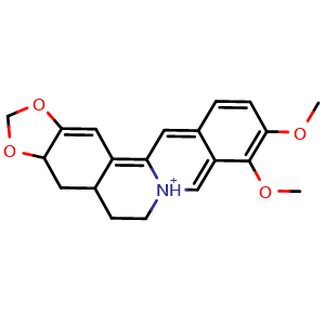 Chemical structure of Tetrahydroberberine , CAS 522-97-4, AChemBlock U106786