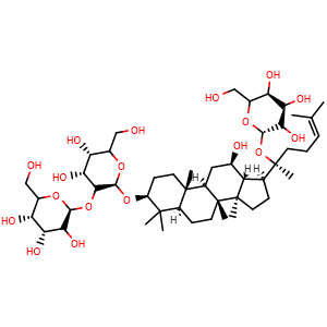 Chemical structure of Ginsenoside Rd , CAS 52705-93-8, AChemBlock U106791