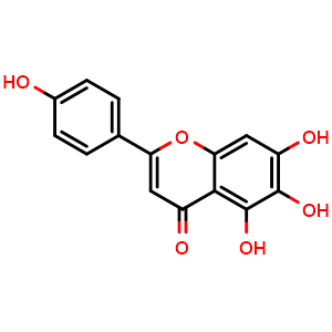Chemical structure of Scutellarein , CAS 529-53-3, AChemBlock U106794