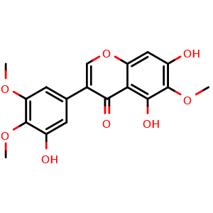Chemical structure of irigenin , CAS 548-76-5, AChemBlock U106803