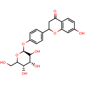 Chemical structure of Liquiritin , CAS 551-15-5, AChemBlock U106810
