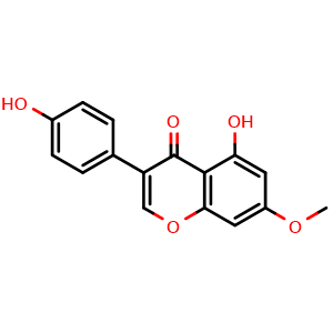 Chemical structure of Prunetin , CAS 552-59-0, AChemBlock U106812