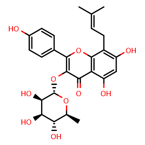 Chemical structure of Baohuoside II , CAS 55395-07-8, AChemBlock U106815