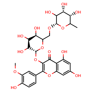 Chemical structure of Narcissin , CAS 604-80-8, AChemBlock U106841