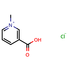 Chemical structure of Trigonelline hydrochloride , CAS 6138-41-6, AChemBlock U106849