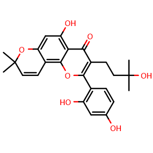Chemical structure of Morusinol , CAS 62949-93-3, AChemBlock U106858
