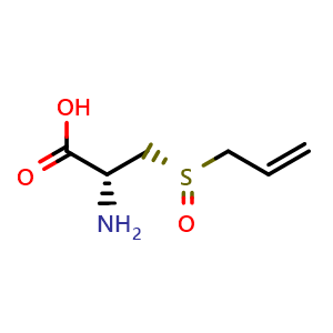 Chemical structure of Alliin , CAS 556-27-4, AChemBlock U106875