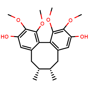 Chemical structure of Gomisin J , CAS 66280-25-9, AChemBlock U106876