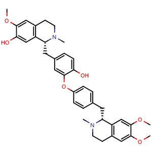 Chemical structure of Daurisoline , CAS 70553-76-3, AChemBlock U106907