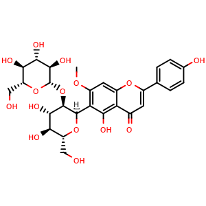 Chemical structure of Spinosin , CAS 72063-39-9, AChemBlock U106910