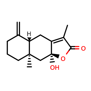 Chemical structure of Atractylenolide III , CAS 73030-71-4, AChemBlock U106913