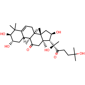 Chemical structure of Curcurbitacin Iib , CAS 50298-90-3, AChemBlock U106923
