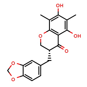 Chemical structure of Methylophiopogonanone A , CAS 74805-92-8, AChemBlock U106926