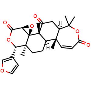 Chemical structure of Obacunone , CAS 751-03-1, AChemBlock U106927