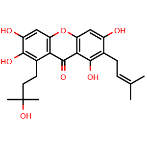 Chemical structure of Garcinone C , CAS 76996-27-5, AChemBlock U106933