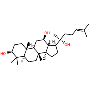 Chemical structure of 20(R)-Protopanaxadiol , CAS 7755-01-3, AChemBlock U106936