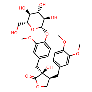 Chemical structure of Tracheloside , CAS 33464-71-0, AChemBlock U106946