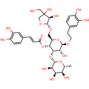 Chemical structure of Forsythoside B , CAS 81525-13-5, AChemBlock U106961