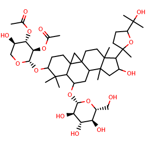 Chemical structure of Astragaloside I , CAS 84680-75-1, AChemBlock U106977