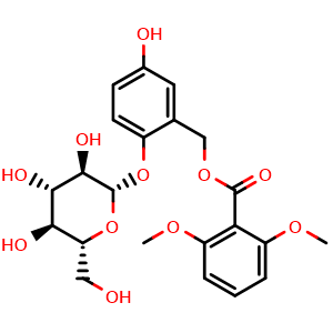 Chemical structure of Curculigoside , CAS 85643-19-2, AChemBlock U106984