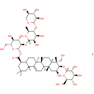Chemical structure of Polygalasaponin F , CAS 882664-74-6, AChemBlock U106987