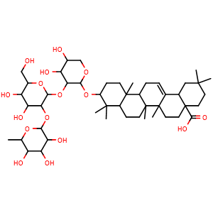 Chemical structure of Raddeanin A , CAS 89412-79-3, AChemBlock U106998