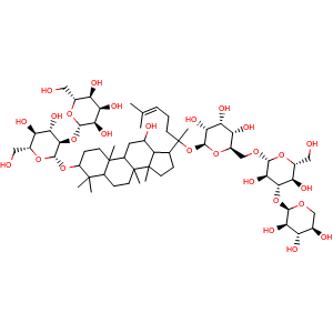 Chemical structure of Ginsenoside Ra3 , CAS 90985-77-6, AChemBlock U106999