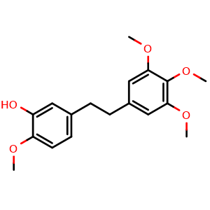 Chemical structure of Erianin , CAS 95041-90-0, AChemBlock U107010