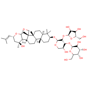 Chemical structure of Bacopaside X , CAS 94443-88-6, AChemBlock U107035
