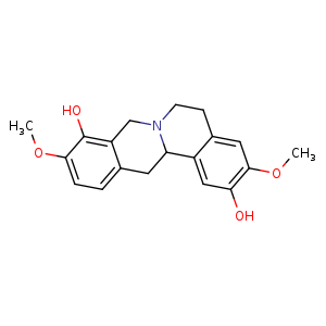 Chemical structure of Scoulerin , CAS 6451-73-6, AChemBlock U107054