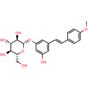 Chemical structure of Desoxyrhaponticin , CAS 30197-14-9, AChemBlock U107088