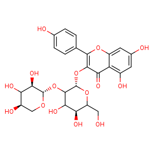 Chemical structure of Leucoside , CAS 27661-51-4, AChemBlock U107104
