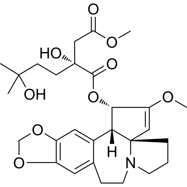 Chemical structure of Harringtonine , CAS 26833-85-2, AChemBlock U107111