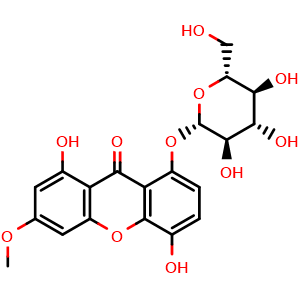 Chemical structure of Swertianolin , CAS 23445-00-3, AChemBlock U107124