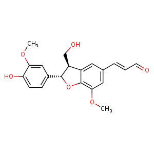 Chemical structure of (+)-Balanophonin , CAS 215319-47-4, AChemBlock U107137