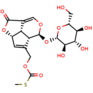 Chemical structure of paederoside , CAS 20547-45-9, AChemBlock U107141