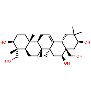 Chemical structure of Gymnestrogenin , CAS 19942-02-0, AChemBlock U107145