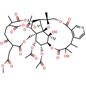 Chemical structure of Triptonine B , CAS 168009-85-6, AChemBlock U107167
