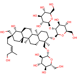 Chemical structure of Hosenkoside C , CAS 156764-83-9, AChemBlock U107175