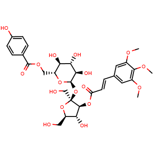 Chemical structure of TENUIFOLISIDE A , CAS 139726-35-5, AChemBlock U107187