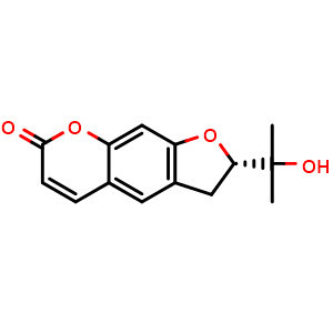 Chemical structure of Marmesin , CAS 13849-08-6, AChemBlock U107192