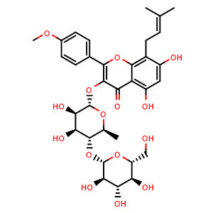 Chemical structure of Baohuoside VII , CAS 119730-89-1, AChemBlock U107214