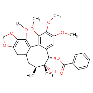 Chemical structure of Schisanwilsonin H , CAS 1181216-83-0, AChemBlock U107218