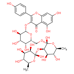 Chemical structure of Mauritianin , CAS 109008-28-8, AChemBlock U107232