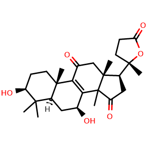 Chemical structure of Ganolactone B , CAS 1028449-53-7, AChemBlock U107249