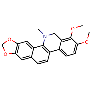 Chemical structure of Dihydrochelerythrine , CAS 6880-91-7, AChemBlock U107270