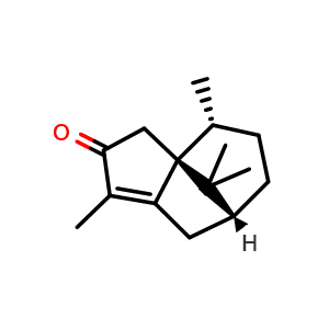 Chemical structure of Cyperotundone , CAS 3466-15-7, AChemBlock U107287