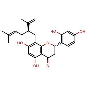 Chemical structure of Norkurarinone , CAS 97938-30-2, AChemBlock U107304