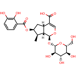 Chemical structure of Gentiournoside D , CAS 157722-21-9, AChemBlock U107305