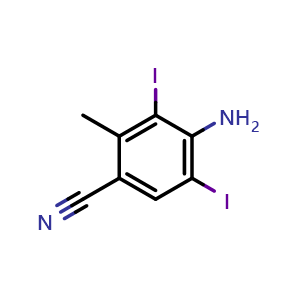 4-Amino-3,5-diiodo-2-methylbenzonitrile
